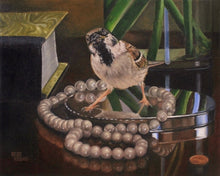 Load image into Gallery viewer, Original Oil Painting - "Precious Pearls"