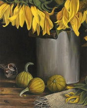 Load image into Gallery viewer, Original Oil Painting - "Hiding in the Shadow"