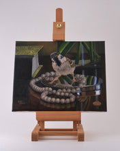 Load image into Gallery viewer, Original Oil Painting - "Precious Pearls"