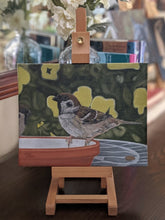 Load image into Gallery viewer, Original Oil Painting - "Sparrows & Penny"