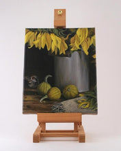 Load image into Gallery viewer, Original Oil Painting - "Hiding in the Shadow"