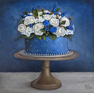 Original Oil Painting - "True Blue"