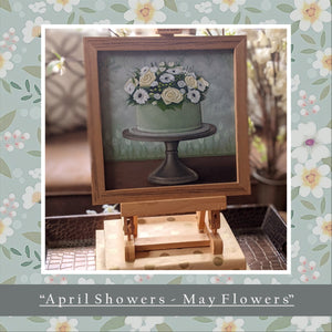 Original Oil Painting - "April Showers - May Flowers"