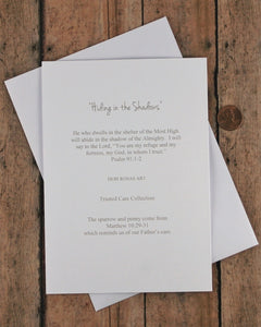 Hiding in the Shadow Note Cards - Set of 5