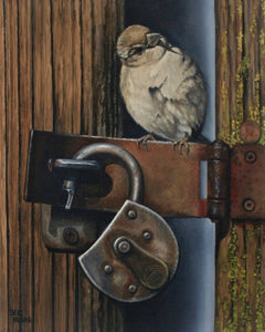 Original Oil Painting - "Set Free"  - (The Truth Will Set You Free - John 8:31-36)