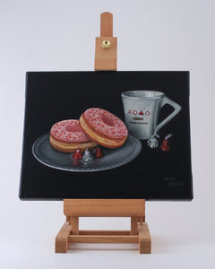 Original Still Life Oil Painting - "Hugs & Kisses"