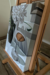 Original Still Life Oil Painting - "Look Up"- (Inspired by Luke 21:25-28)